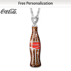 Share A COKE Personalized Pendant Necklace Set - Qty. 1