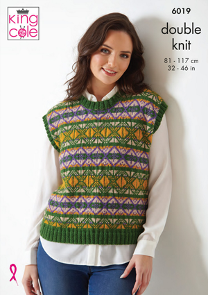 Tops in King Cole Luxury Merino DK (6019) 