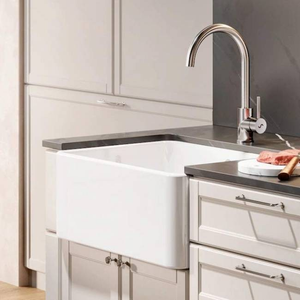 Sanindusa white ceramic Belfast sink