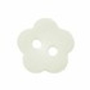 Milward Buttons - Size 12mm, 2 Hole, White, Pack of 5