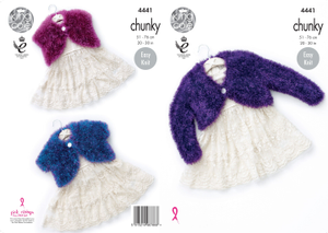Boleros in King Cole Tinsel Chunky (4441)