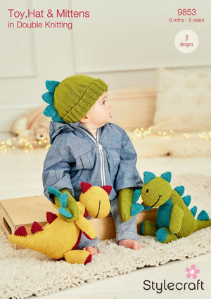 Toy, Hat and Mittens in Stylecraft Bellissima DK (9853)