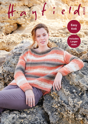Woman's Sweater in Hayfield Spirit Chunky (8250)