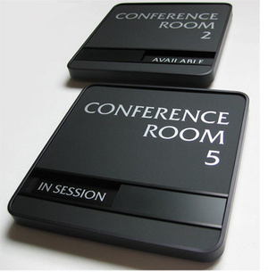 Executive Gold Slider Conference Room Sign - The Original