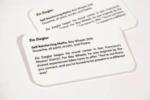 Art Gallery Placard