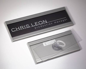 Low Profile Satin Series Wall Signs