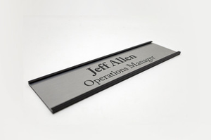 Office Door Sign or Wall Nameplate