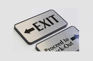 Exit Signs - Wall Signs, Door, Office