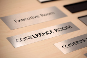 Metal Nameplate Insert Only