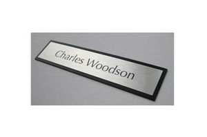 Door Nameplate - 11" x 2.5" Slim Sign