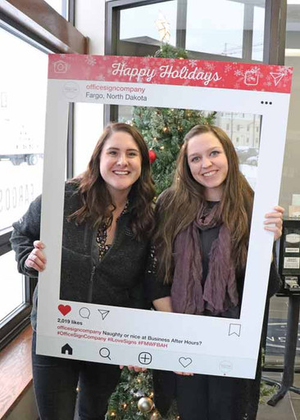 Selfie Photo Frame Sign