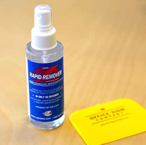 Adhesive Remover - Rapid Remover Kit with Squeegee