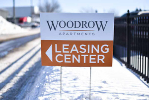 Corrugated Yard Signs - with Step Stakes