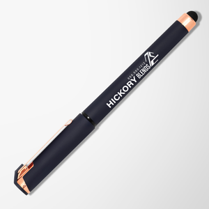 Hughes Gel Pen with Rose Gold Trim