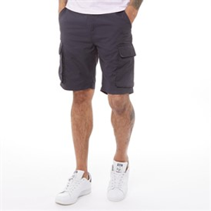 French Connection Mens Cargo Tech Shorts Marine