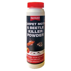 Rentokil Carpet Moth & Beetle Killer Powder 150g