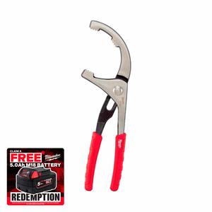 Milwaukee 4932492511 PVC/Oil Filter Pliers