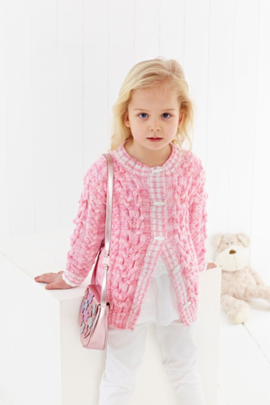 Cardigan and Sweater in King Cole Comfort Kids DK and Comfort Baby DK (5432)