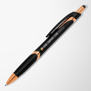 Full Colour Splendor Pen with Rose Gold Trim