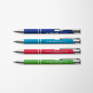Bright Metal Soft Touch Paragon Pen