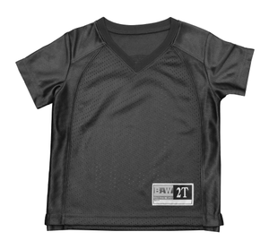 BAW Athletic Wear S1960T - Toddler Fan Jersey Short Sleeve - BLACK