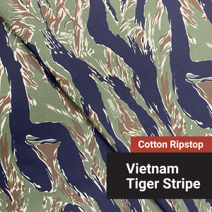 Cotton Ripstop – Vietnam Tiger Stripe™ – 65"