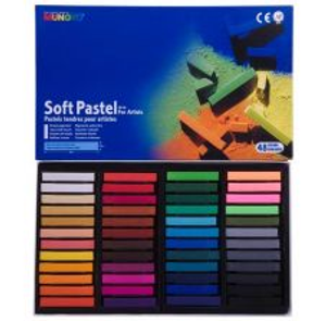 Mungyo Soft Pastels Assorted Colours - Pack of 48