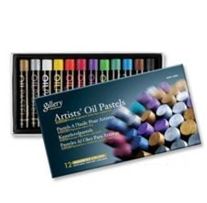 Mungyo Gallery Oil Pastels Metallic Colours - Pack of 12