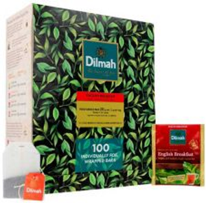 Dilmah English Breakfast Foil Enveloped Tea Bags - Packet of 100
