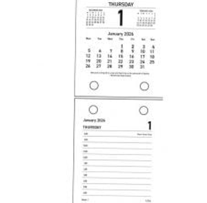 Diary 13H 2026 Collins Desk Calendar Refill
