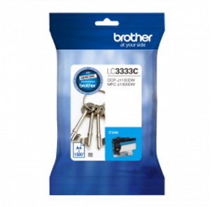 Brother LC3333 Original 1.5k Inkjet Cartridge - Cyan