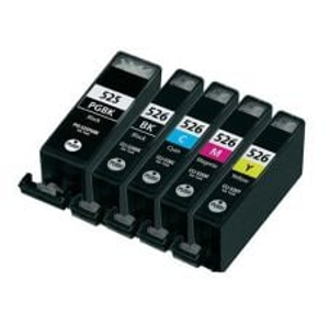 Canon PGI525 CLI526 Inkworks Compatible Ink Cartridge 5 Pack - Black, Photo Black, Cyan, Magenta, Yellow