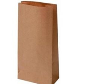 Block Bottom Bag No.2, 125mm x 70mm x 270mm - Packet of 500