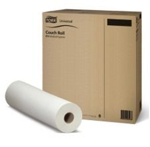 Tork C1 Couch Roll 125161 Perforated 1 Ply 550mm x 50m - Pack of 8