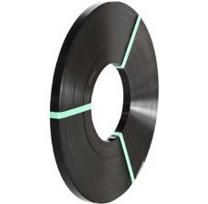 Ribbon Wound Strapping Steel Break Load 880kg Black 19mm x 0.56mm - 14.5kg