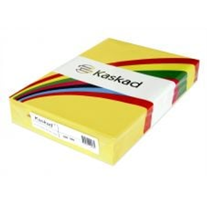 Kaskad Paper, 225gsm, A4, Packet of 100 - Canary Yellow