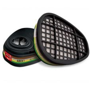 Armour ABEK1 Multi Gas Vapour Filter Cartridges - Pair