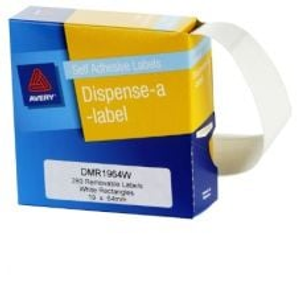 Avery DMR1964w Rectangle Label, 19mm x 64mm, Box of 280 - White