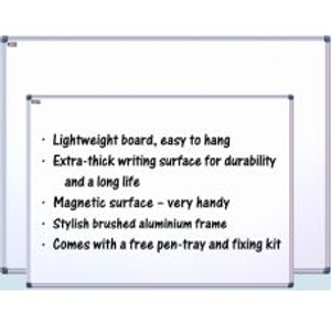 Witax Acrylic Magnetic Whiteboard, Single-Sided - 1200mm x 2100mm