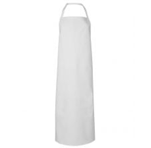 PVC Vinyl Bib Apron 90cm x 120cm - White