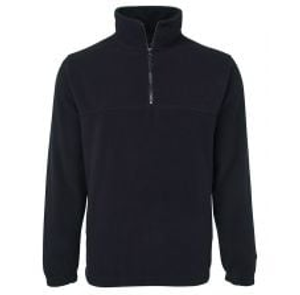 Adult Half Zip 290gsm Polar Fleece Jacket - Navy