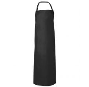 PVC Vinyl Bib Apron 90cm x 120cm - Black