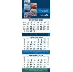 Easy2C Shipping Calendar 2026 Wiro 3 Months to View