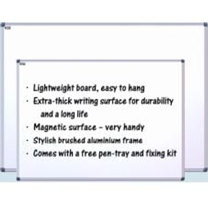 Witax Acrylic Magnetic Whiteboard, Single-Sided - 1200mm x 1200mm