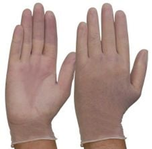 ProChoice Disposable Powder Free Vinyl Gloves Natural - Box of 100
