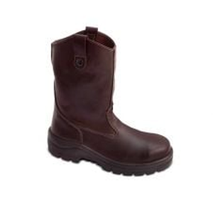 John Bull Explorer 4196 Oxblood Rustler Pull On Riggers High Leg Safety Boots