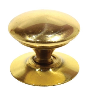 Cupboard Knob 1.5in/38mm Brass