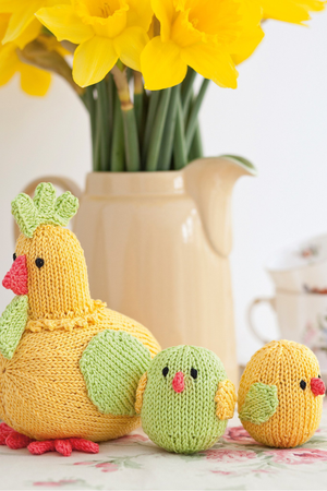 Hen And Chicks Knitting Pattern