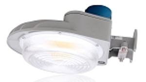 60W Vontair Series - LED Barn Light | With Photocell, Color Selectable 30K/40K/50K, DLC Premium 5.1, Gray