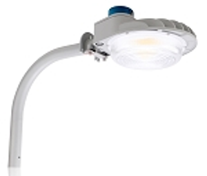 120W Vontair Series - LED Barn Light | With Arm Mount & Photocell, Color Selectable 30K/40K/50K, DLC Premium 5.1, Gray